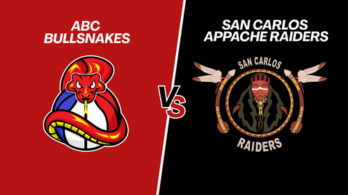 (11/8/25) NEW MEXICO ABC BULLSNAKES VS SAN CARLOS APPACHE RAIDERS poster
