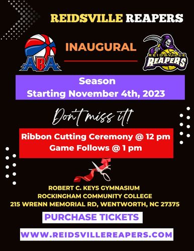 Reidsville Reapers Kick Off Season - Inaugural Day! image