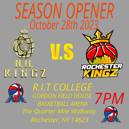 New Hampshire Kingz v.s Rochester Kingz poster
