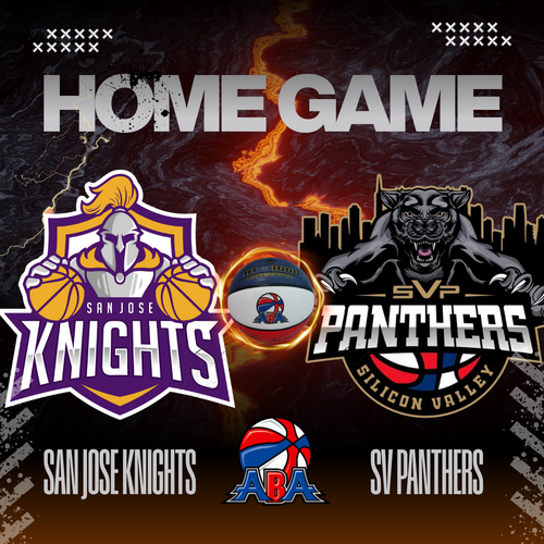 Silicon Valley Panthers vs San Jose Knights poster